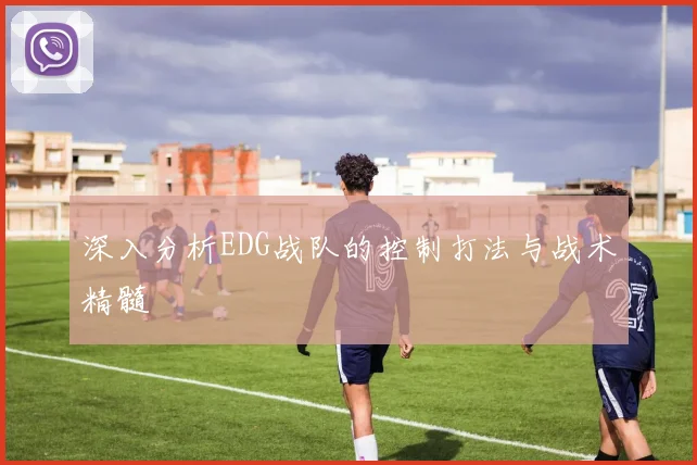 深入分析EDG战队的控制打法与战术精髓